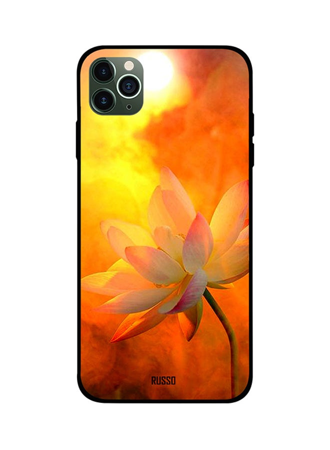 RUSSO Protective Case Cover For iPhone 11 Pro Pink Lotus 