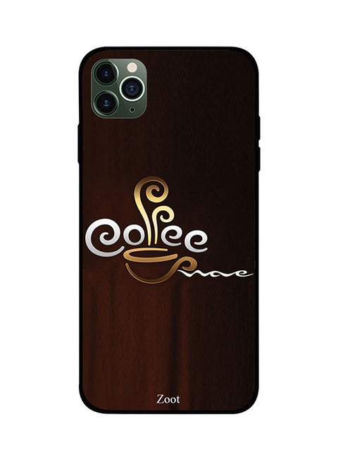 Protective Case Cover For Apple iPhone 11 Pro Max Coffee