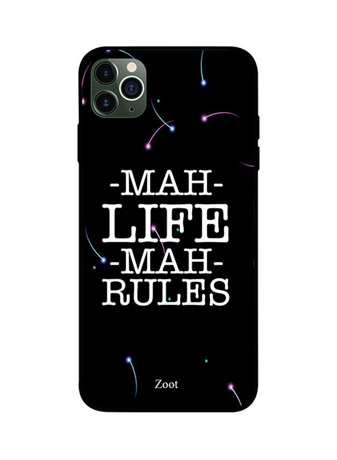 Zoot - Protective Case Cover For Apple iPhone 11 Pro Max Mah Life Mah Rules - Image 1
