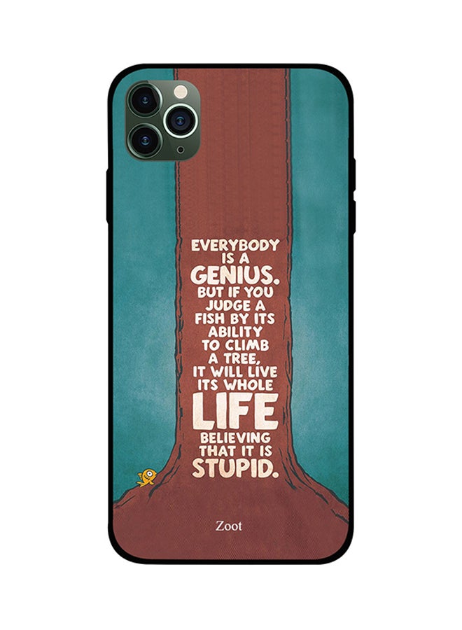 Protective Case Cover For Apple iPhone 11 Pro Max Everybody Is A Genius