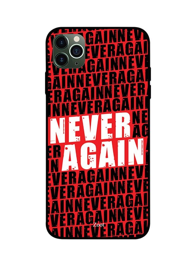 Zoot Protective Case Cover For Apple iPhone 11 Pro Max Red/Black/White