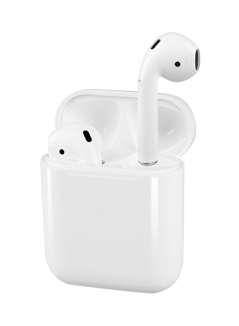Wireless Bluetooth In-Ear Headset With Charging Box White