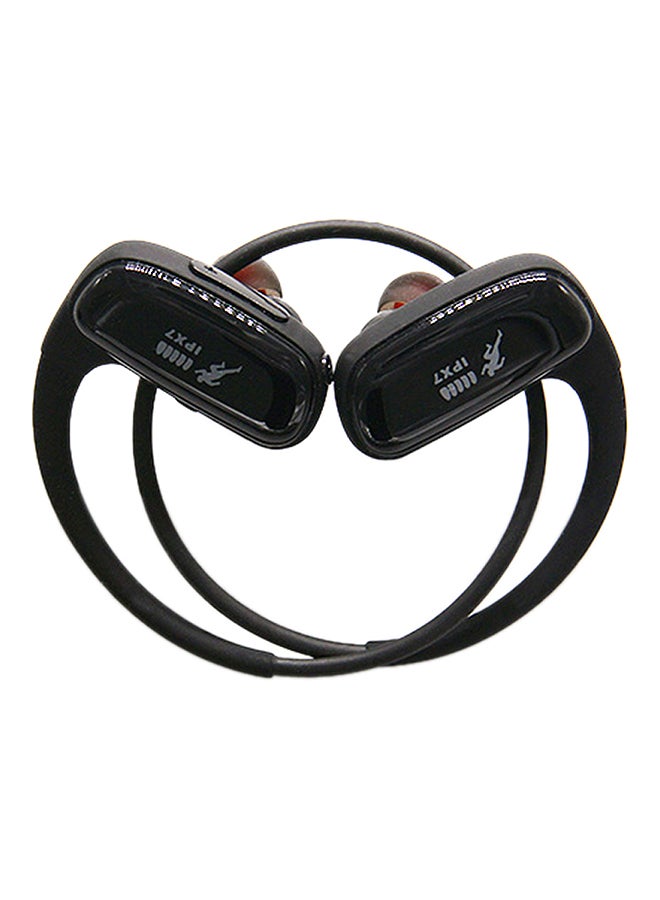 Waterproof Wireless Bluetooth Stereo In-Ear Headphones Black - Image 1