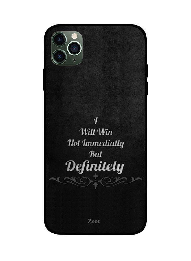 Zoot Protective Case Cover For Apple iPhone 11 Pro Black/White