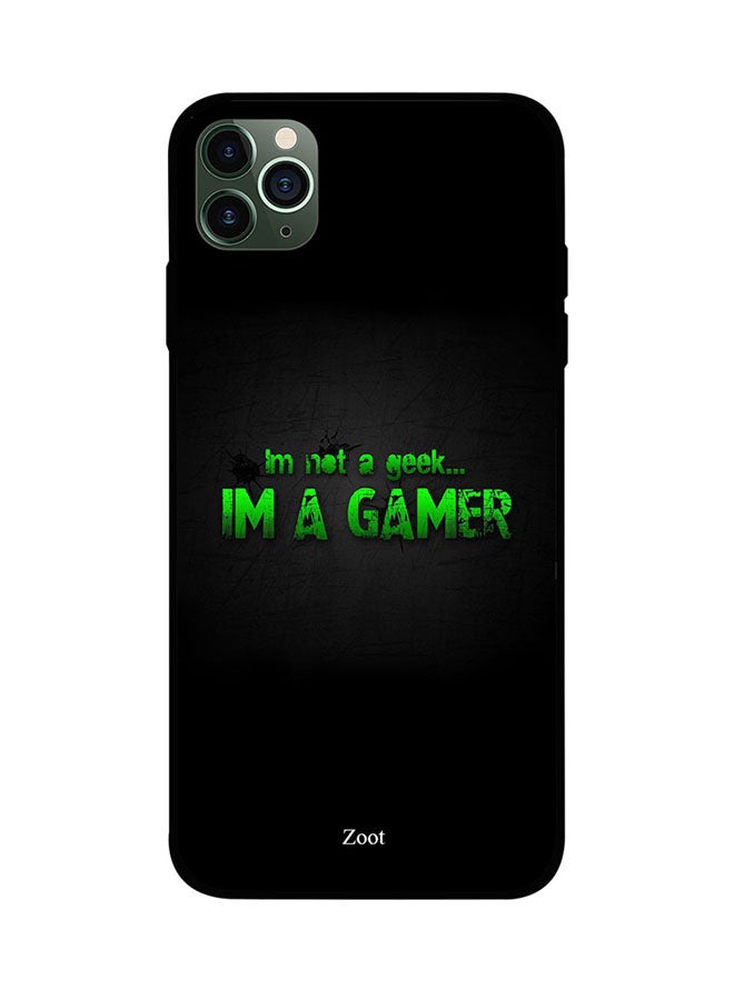 Zoot - Protective Case Cover For Apple iPhone 11 Pro Im Not A Geek Im A Gamer - Image 1