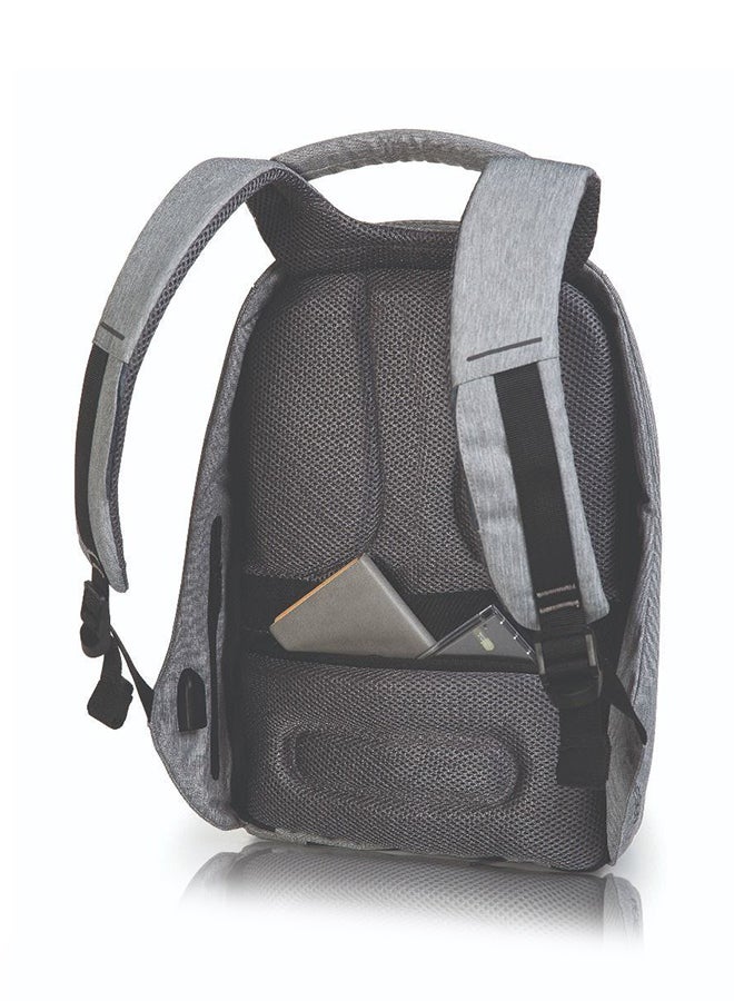 XD DESIGN Compact Anti-Theft Backpack Light Blue/Grey - Image 4