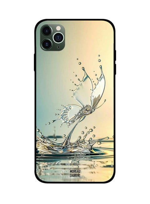 Protective Case Cover For Apple iPhone 11 Pro Max Butterfly of Water Drops