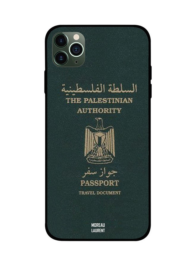 Moreau Laurent - Protective Case Cover For Apple iPhone 11 Pro Max Grey/Beige - Image 1