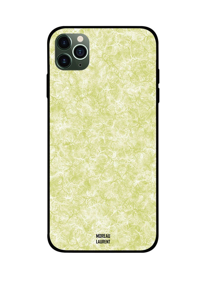 Moreau Laurent Protective Case Cover For Apple iPhone 11 Pro Max Light Green Floral Pattern - Image 1