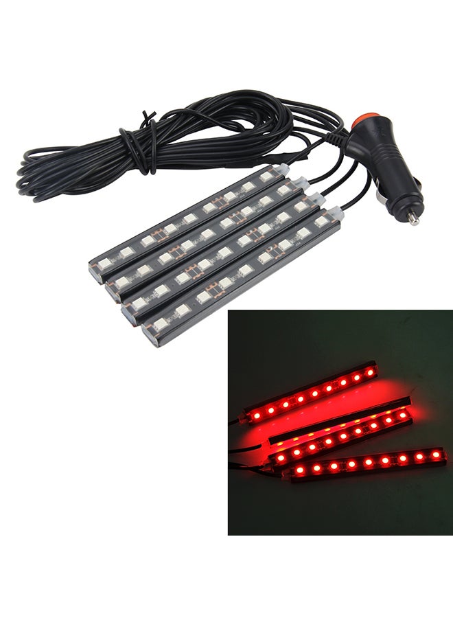 Generic 2-In-1 4.5W DC 12V 18 SMD-5050-LEDs RGB Car Interior Floor Decoration Atmosphere Neon Light Lamp  - Image 2