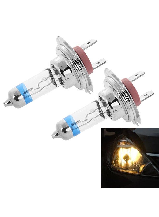 Generic - 2-Piece H7 12V 55W 4300K 2100lm Xenon Car Headlight Bulbs - Image 1