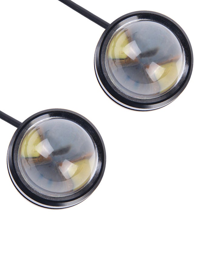2-Piece 15W 6000K CREE 4 LED Eagle Eye Light DC 12V