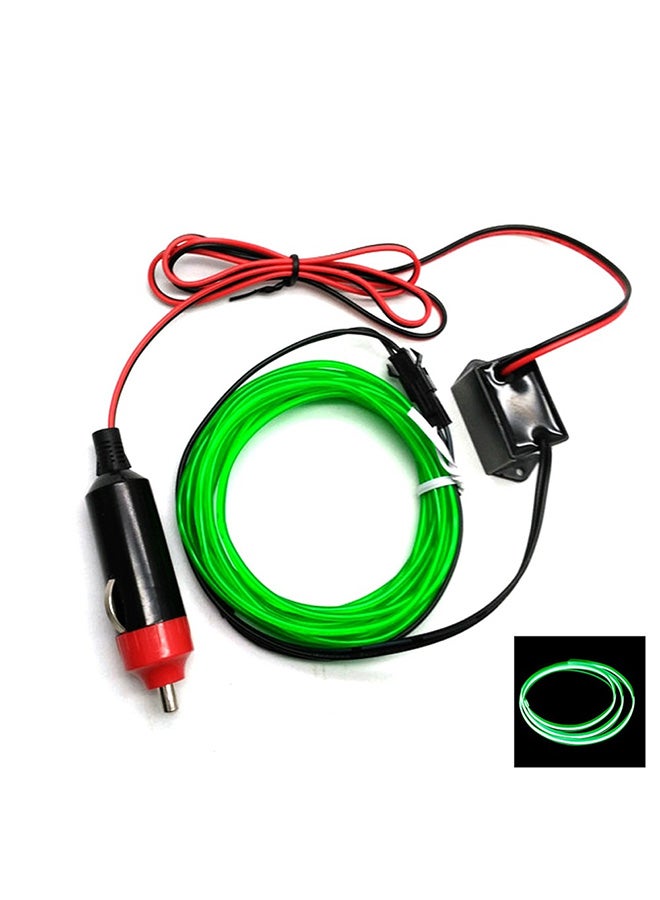 YWXLight - 5m LED Car Decorative Thread Sticker Indoor Decals Flexible Neon Light EL Wire Rope Tube - Image 1