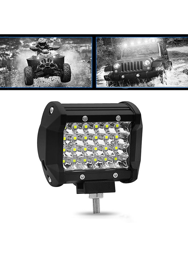 Generic 4-Inch 18W 1800LM 4 Row LED Strip Light Working Refit Off-Road Vehicle Lamp Roof Strip Light  - Image 2