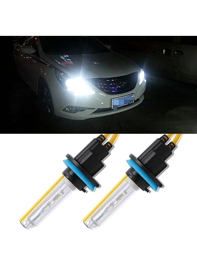 Generic 2-Piece H8 H9 H11 55W 2500LM 5500K White Light HID LED Car Headlight Lamp Conversion Kit  - Image 2