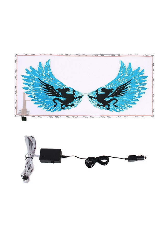 Generic Rear Windshield Horse Shape Decorative Music Rhythm Light  - Image 2