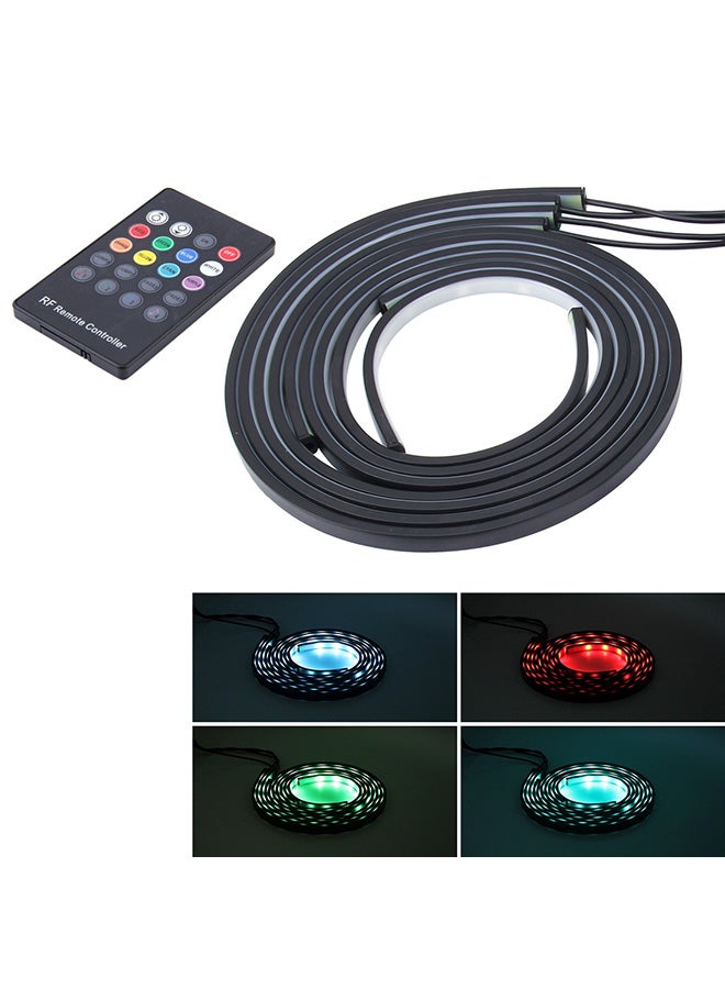 Generic 4-In-1 Flashing Decorative Chasis Light With Wireless Remote Control DC 12V  - Image 2