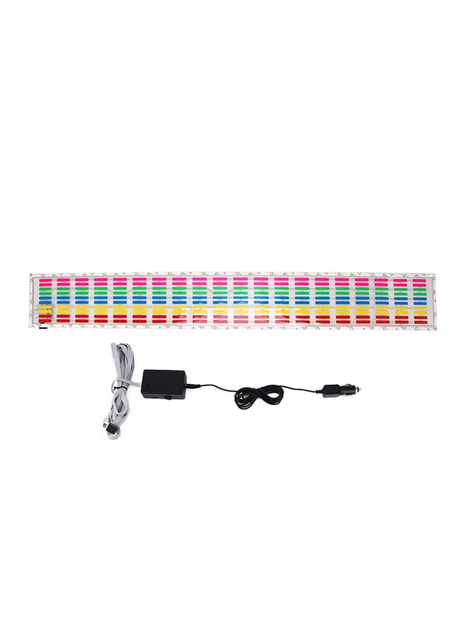 Generic 5 Colors Music Active EL Car Sticker Equalizer With Car Charger  - Image 1