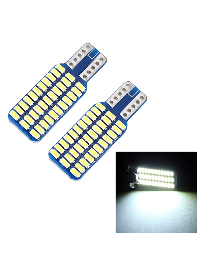 2-Piece T10 / W5W / 168 / 194 DC12V 1.2W 6000K 80LM 33 LEDs SMD-3014 Car Reading Lamp With Decoder - Image 2