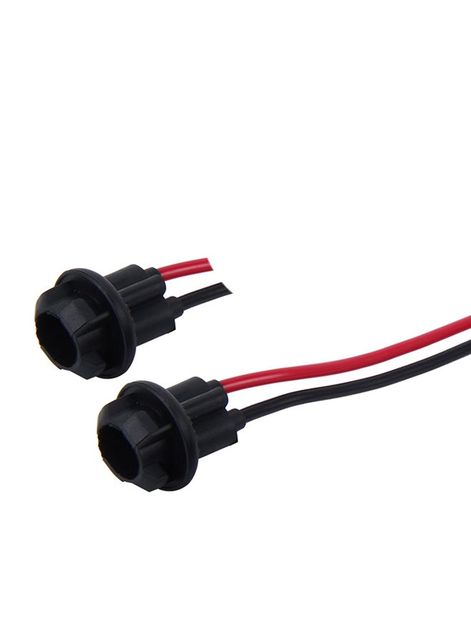 2-Piece T10 Car Auto LED Bulb Socket Holder - Image 1