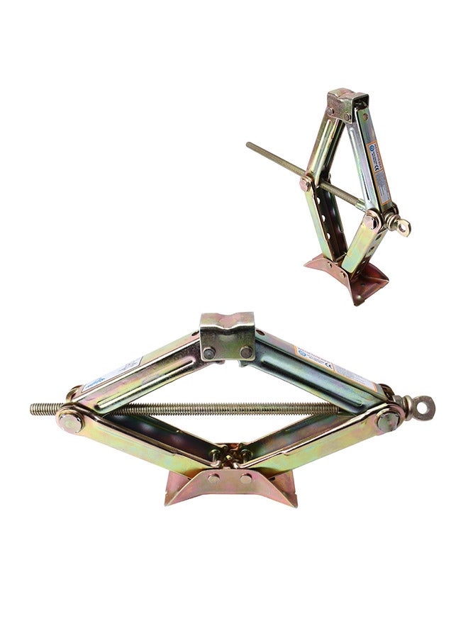 Generic ST-112 Pure Metal Stabilizer Scissor Jack With Handle Lift Levelers 4000 Pound  - Image 1
