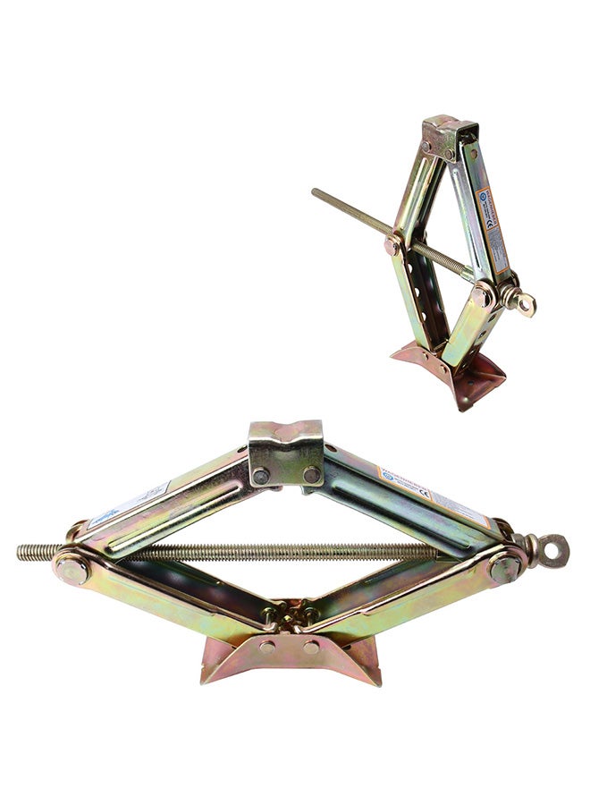 Generic ST-112 Pure Metal Stabilizer Scissor Jack With Handle Lift Levelers 4000 Pound  - Image 2