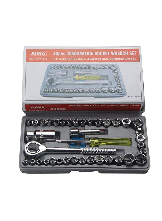 Generic 40-Piece Socket Wrench Set  - Image 2