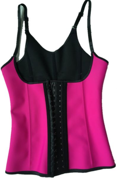 Full Body Corset Pink/Black - Image 1