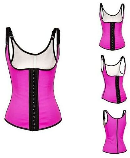 Hook And Eye Corset Pink/Black - Image 2
