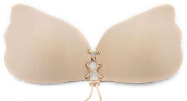 Backless Silicone Bra Beige  - Image 1