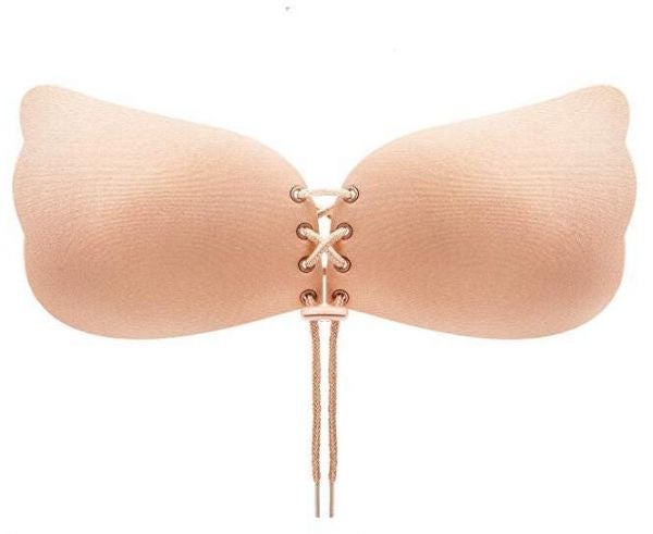 Backless Silicone Bra Beige  - Image 5