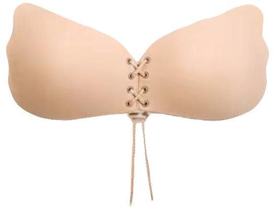 ماركة غير محددة - صدرية لاصقة لرفع الصدر على شكل جناح بيج - Image 1