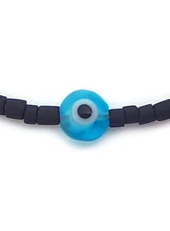 Alwan Cylindrical Beads Evil Eye Anklet  - Image 2