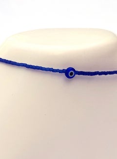 Alwan Cylindrical Beads Evil Eye Anklet  - Image 3