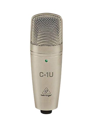 C-1U Large-Diaphragm Studio Condenser USB Microphone C-1U Silver - v1569579369/N29172415A_1