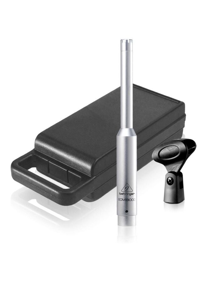 behringer - Ultra-Linear Measurement Condenser Microphone ECM8000 Silver - Image 1