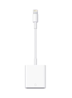 iPower Lightning To SD Card Camera Reader White