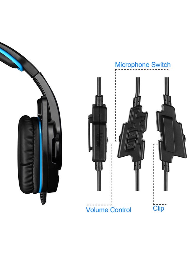 Sades 3.5Mm Over Ear Gaming Wired Headphone With Mic  - Image 5