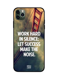 Protective Case Cover For Apple iPhone 11 Pro Max Work Hard in Silence