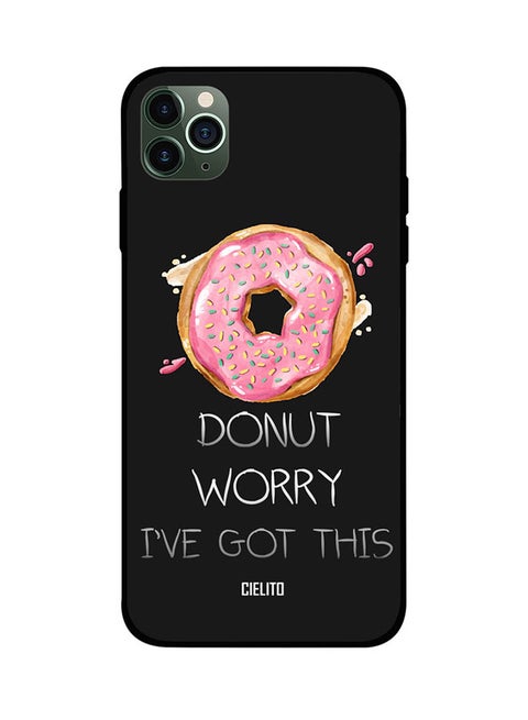 Protective Case Cover For Apple iPhone 11 Pro Max Donut Worry