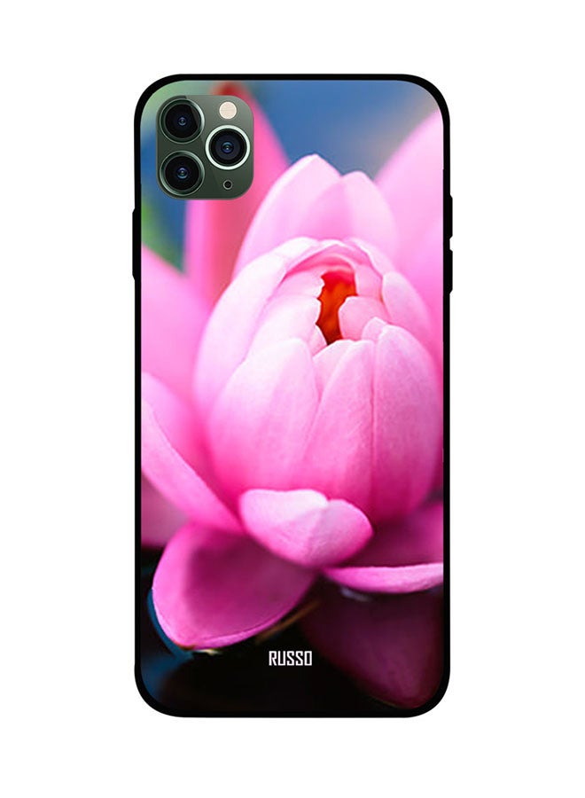 RUSSO Protective Case Cover For Apple iPhone 11 Pro Max Growing bud Lotus 