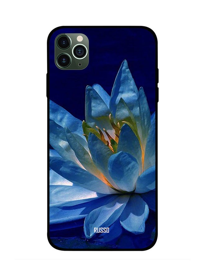 RUSSO Protective Case Cover For Apple iPhone 11 Pro Max Sea Lotus 