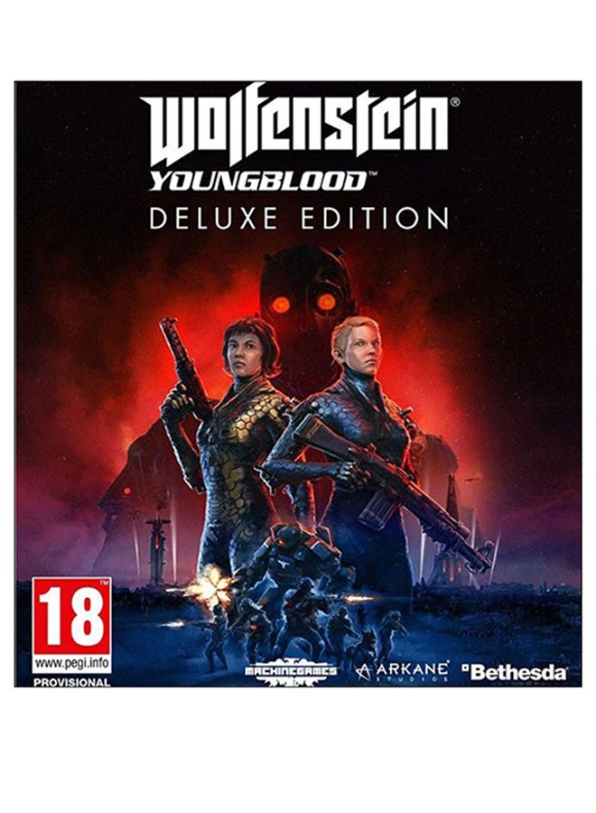 جيكاي جيمز لعبة "Wolfenstein Youngblood" - (إصدار عالمي) - الأكشن والتصويب - بلاي ستيشن 4 (PS4) - Image 1