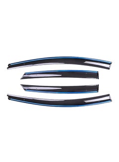4-Piece Window Sunny Rain Guard For Ford Focus 2012-2018 Version Hatchback