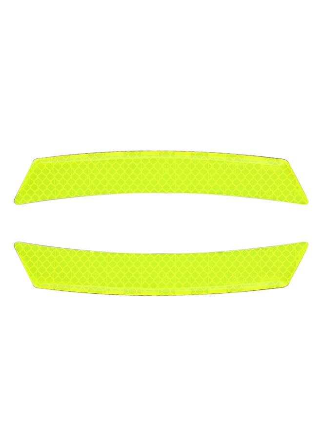 Generic 2-Piece Car-Styling Wheel Eyebrow Decorative Sticker Decorative Strip