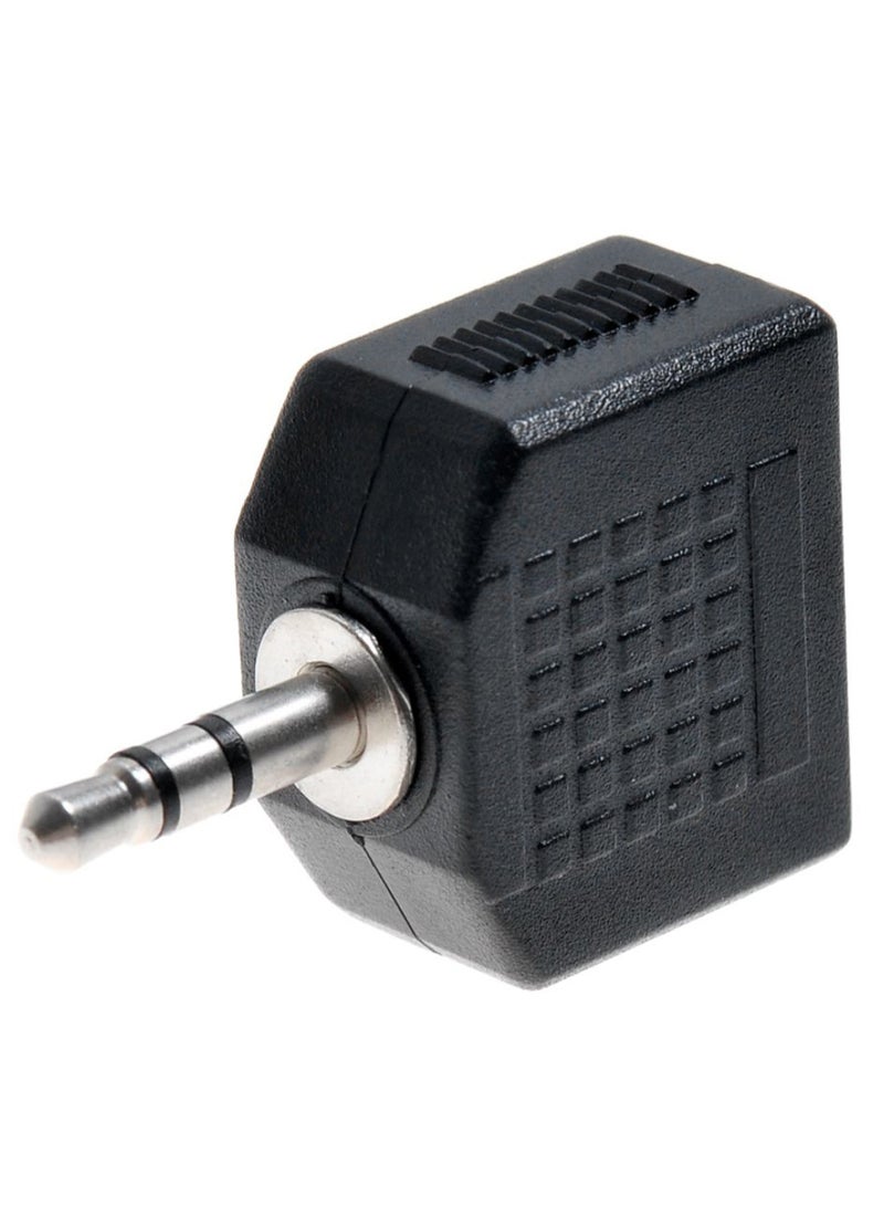 Stereo Jack-Y Headphone Splitter Adapter Black - Image 2
