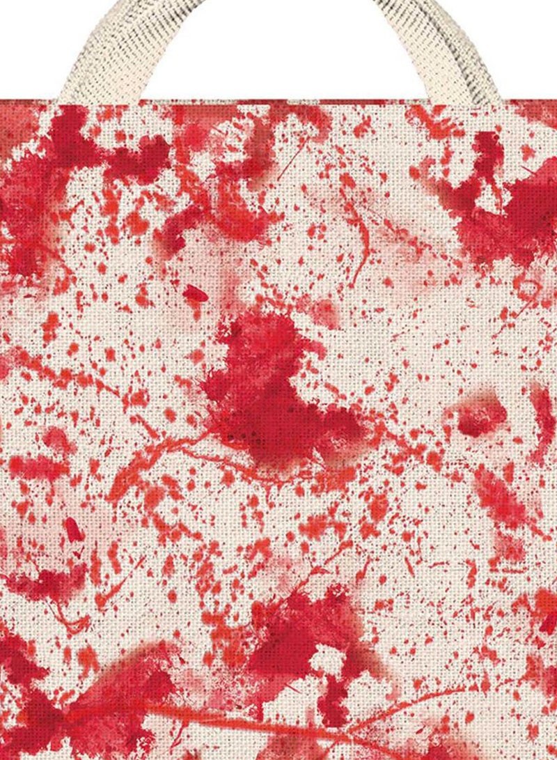 أمسكان حقيبة حمل تريك أور تريت بتصميم دماء متناثرة طراز 370425 14.75 x 13.5بوصة - Image 2