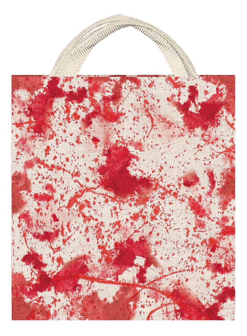 أمسكان حقيبة حمل تريك أور تريت بتصميم دماء متناثرة طراز 370425 14.75 x 13.5بوصة - Image 1