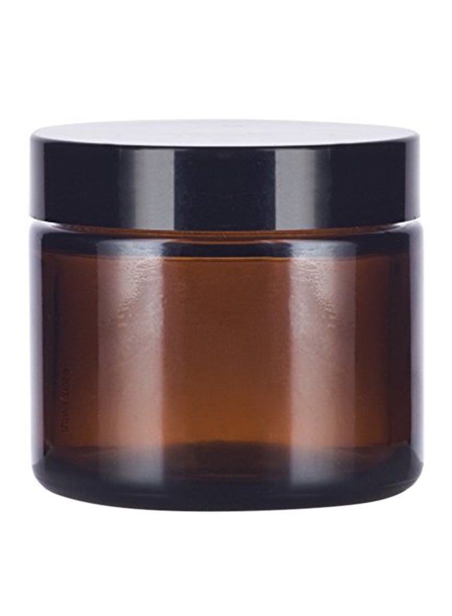 JUVITUS 12 Pack Glass Straight Sided Jar With Foam Lined Lid, Spatulas And Labels Brown/Black - Image 1