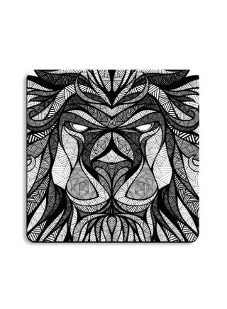 Printed Wooden Coaster Multicolour 9x9cm - v1569584217/N30379591A_1